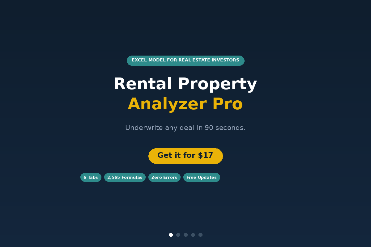 Rental Property Analyzer Pro
